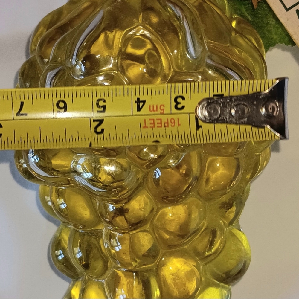 Vintage Melina's Extra Virgin Olive Oil Grape Bottle from Italy 7oz Sealed - Picture 7 of 7